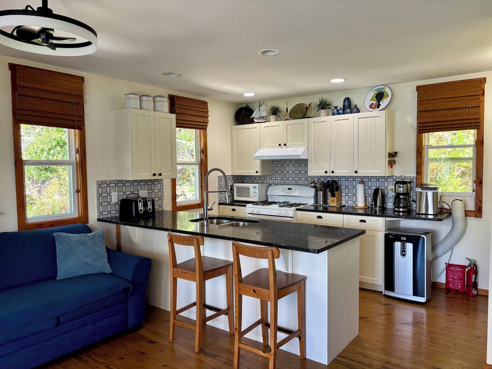 Kitchen with island seating