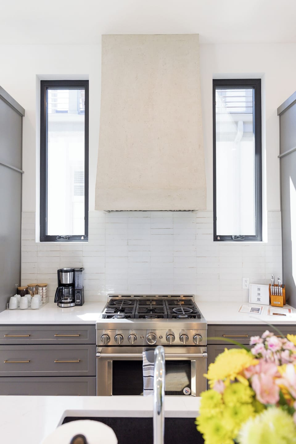 State of the Art Kitchen with KitchenAid Appliances, a 17 foot island, and more
