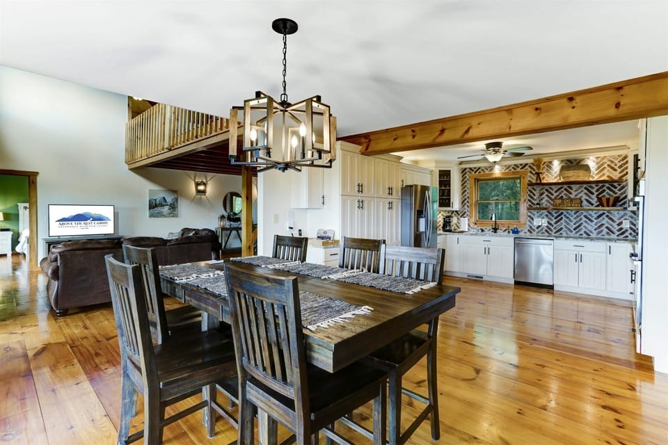 HIGHT TOP DINING TABLE SEATS 6