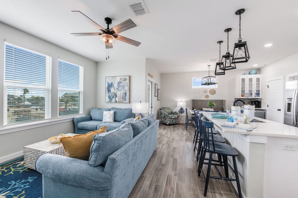 Embrace the open floor plan of this Island retreat