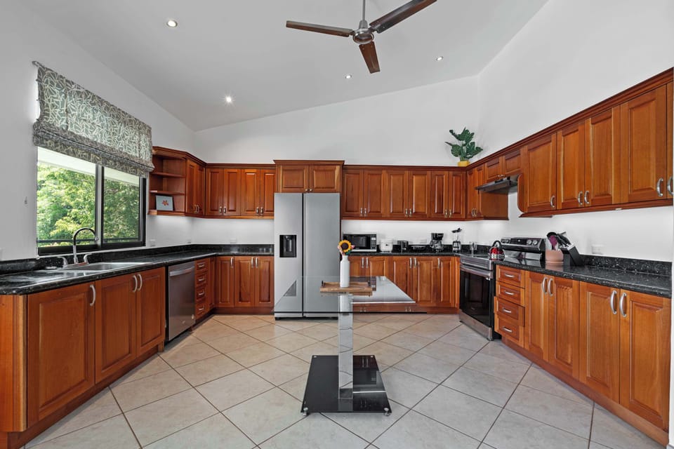 Cook up family meals in a spacious kitchen with everything you need.