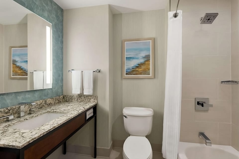 Bathroom with all essentials needed