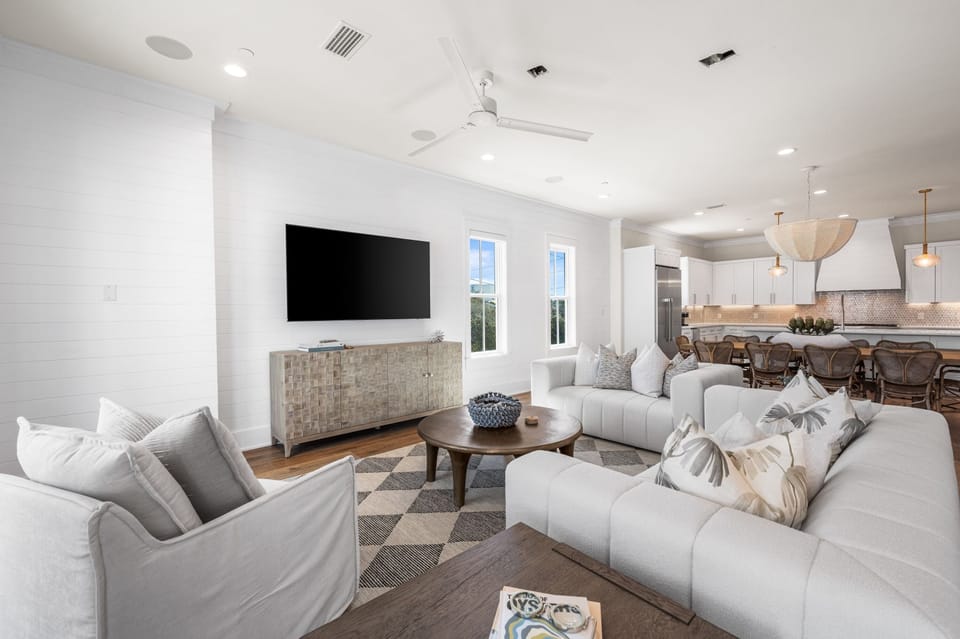 Smart TVs throughout the home