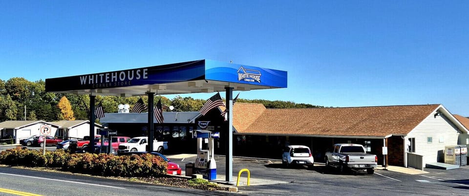 Whitehouse Corner Store for local sundries and fuel