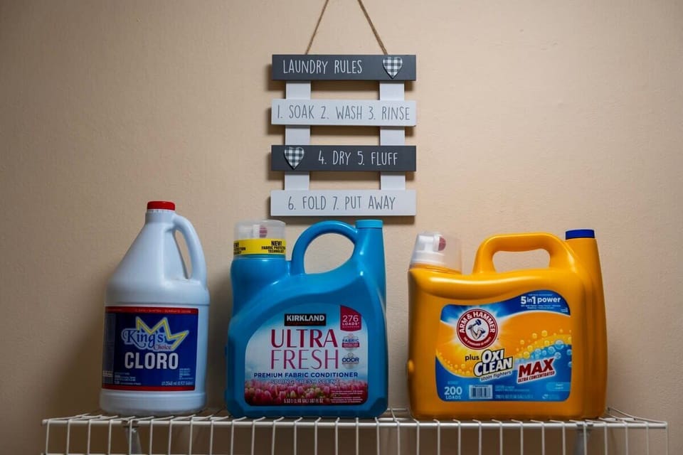Laundry area