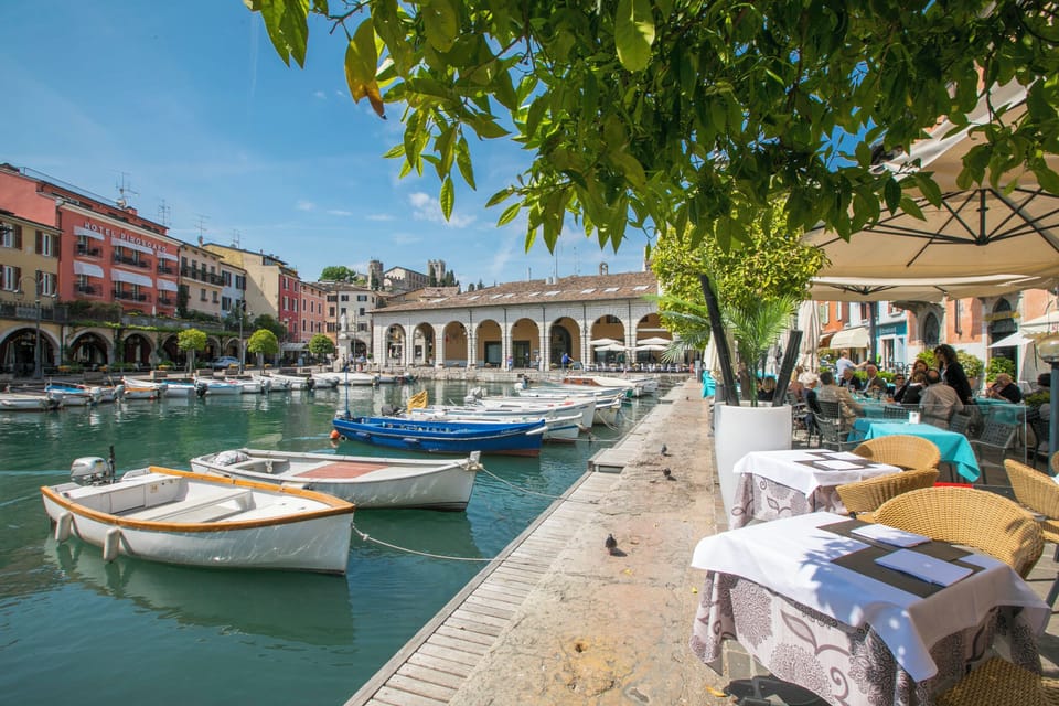 The inner port of Desenzano del Garda