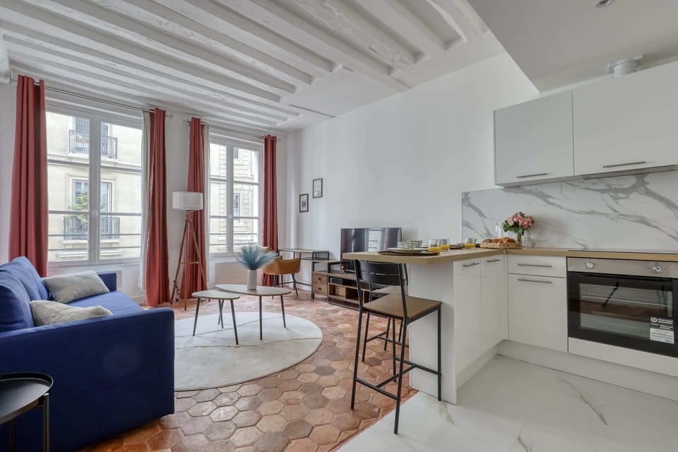 Living Room and Kitchen