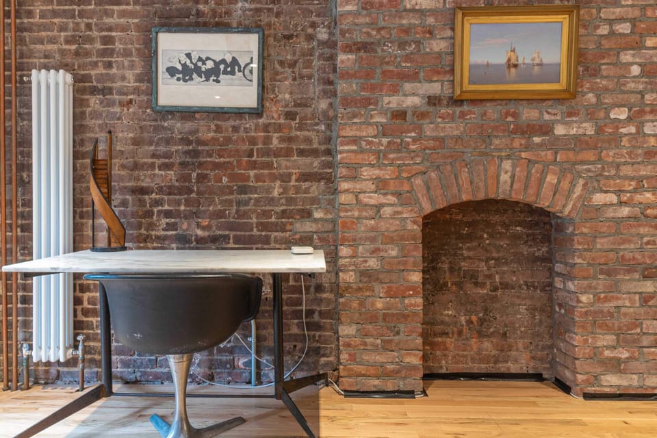 Master bedroom's writing desk.