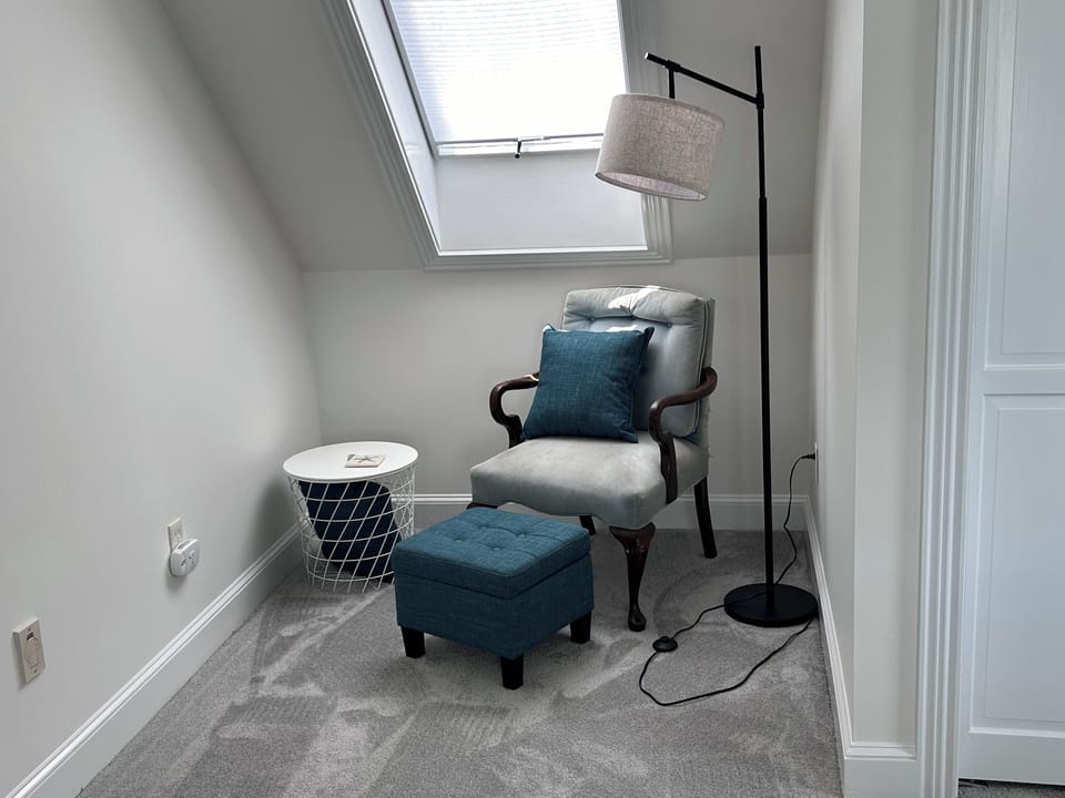 Bedroom 1 of 2 reading nook