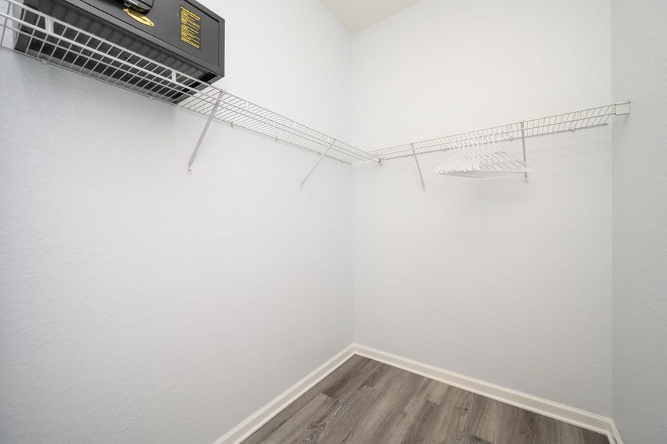 Primary Bedroom Walk in Closet