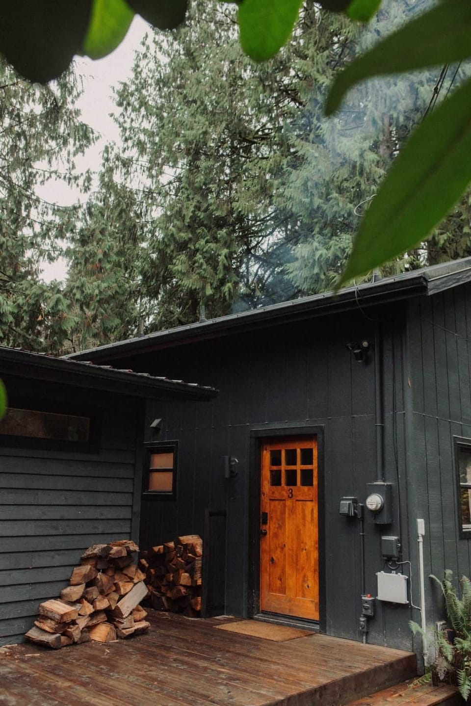Cabin 3 front entrance