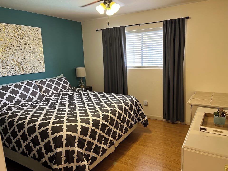 Bedroom.  Has a tv just not pictured