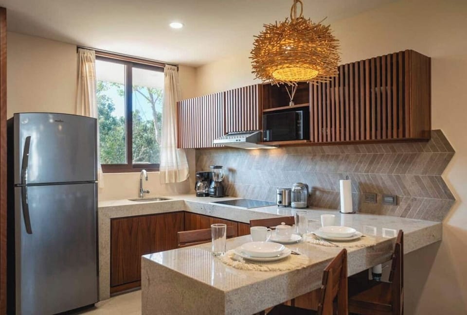 Our fully functional kitchen.