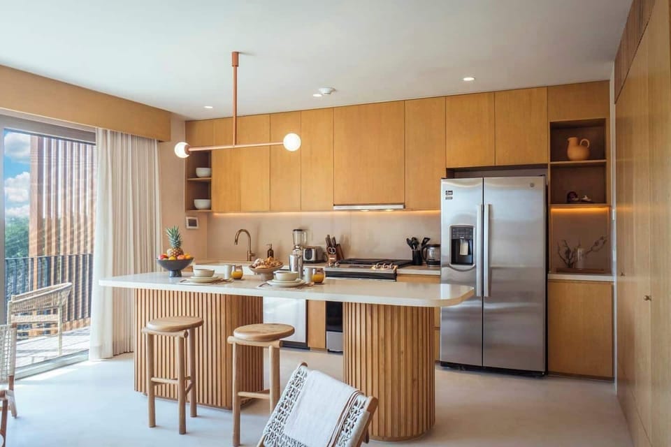 Fully Equipped Kitchen.