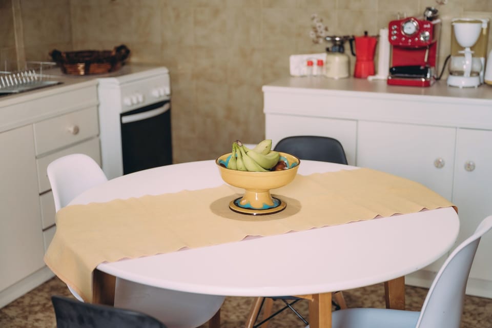 Kitchen and dining area