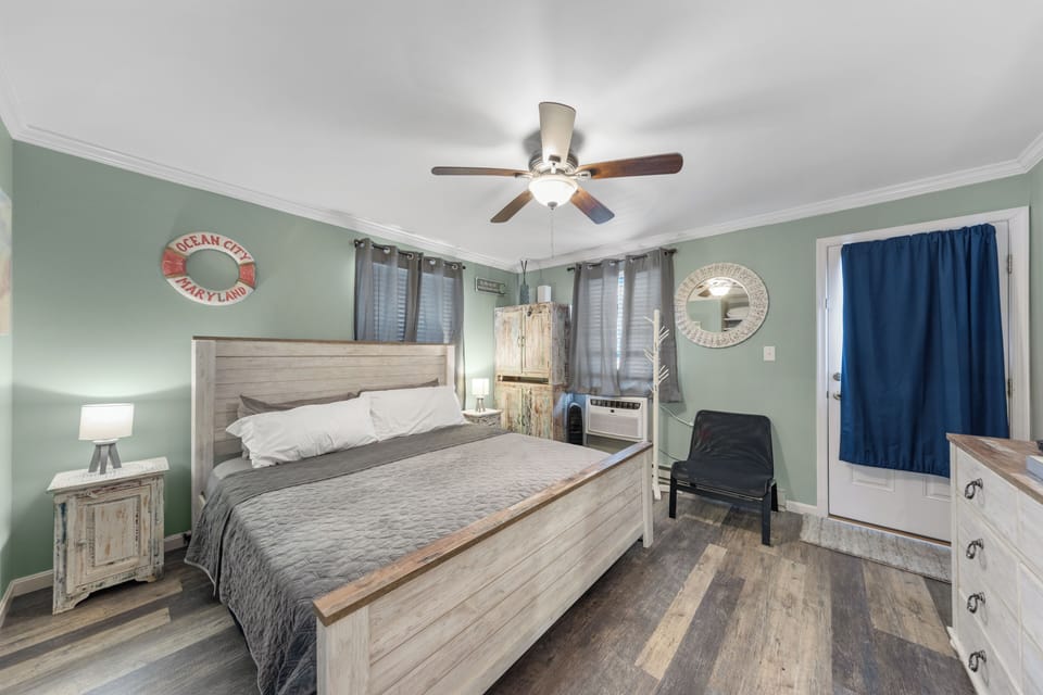 Enjoy some quiet time in this plush King Bed!