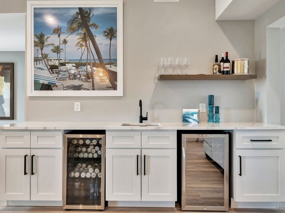 Ample fridge space