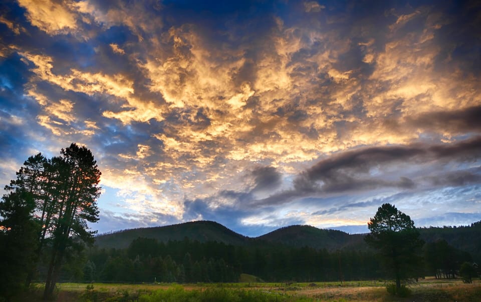 Sunset In Jemez Mountains