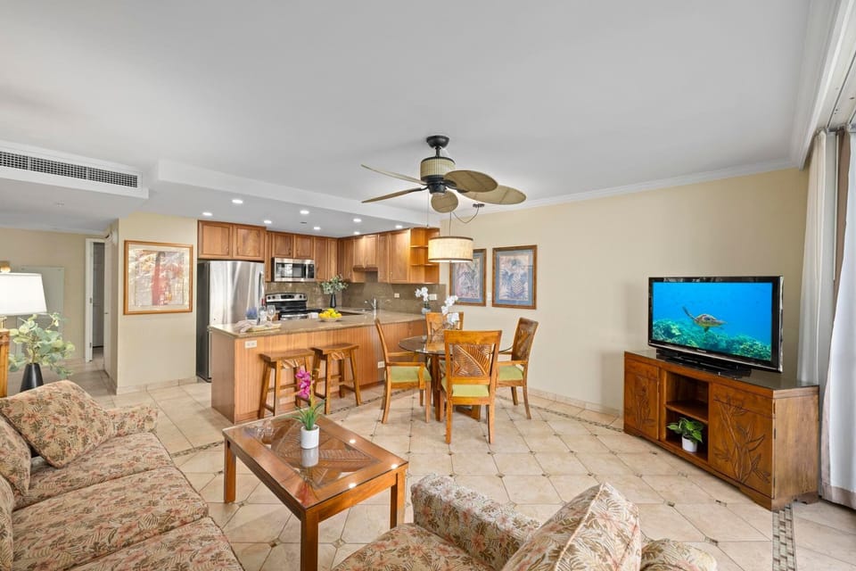 Flat Screen TV in Living room