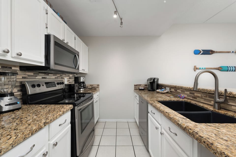 Enjoy our beautiful upgraded kitchen