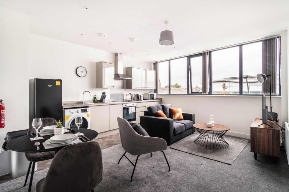 Living Space with Kitchen