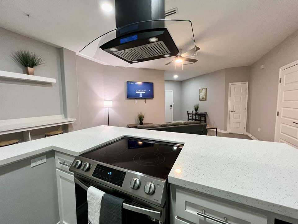 Open Concept at Kitchen