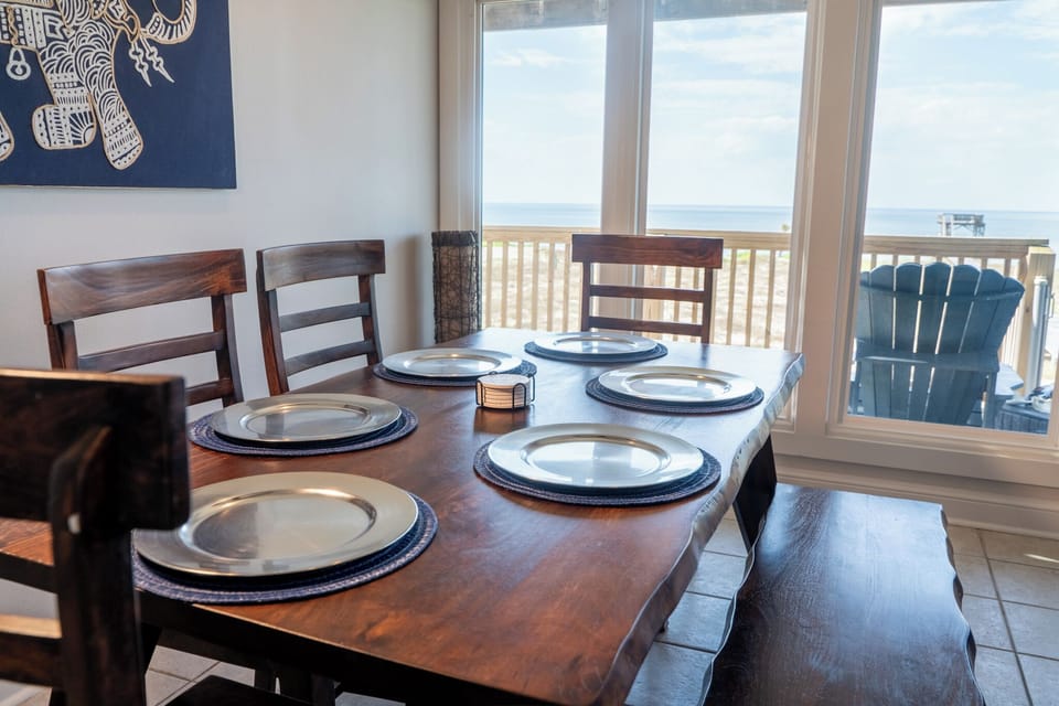 010 Dreamcatcher Dining Table with Beach View