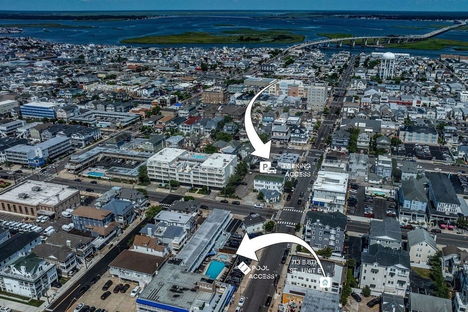 Just steps from the boardwalk and all the fun