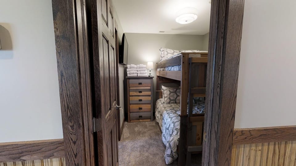 Indoors, Lamp, Bed, Furniture, Bedroom