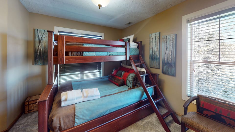 Furniture, Bed, Bunk Bed, Lamp, Painting