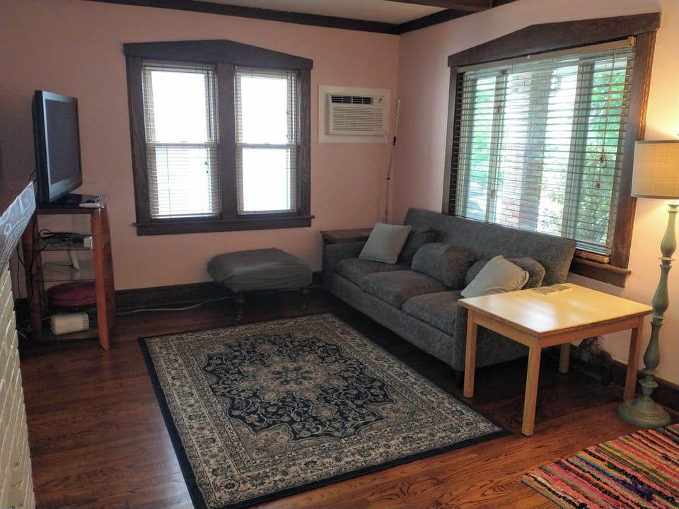 Great Living Room with Flat Screen TV.