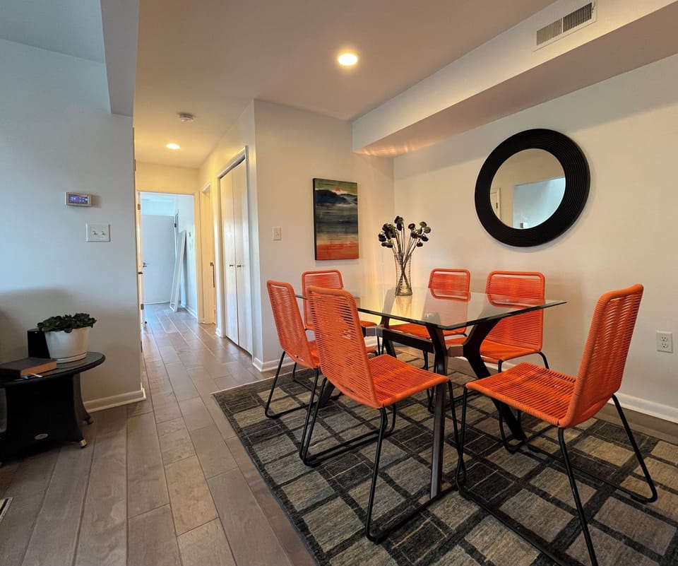 Located down the hall you will find 2 bedrooms, a hall full bath and the laundry.