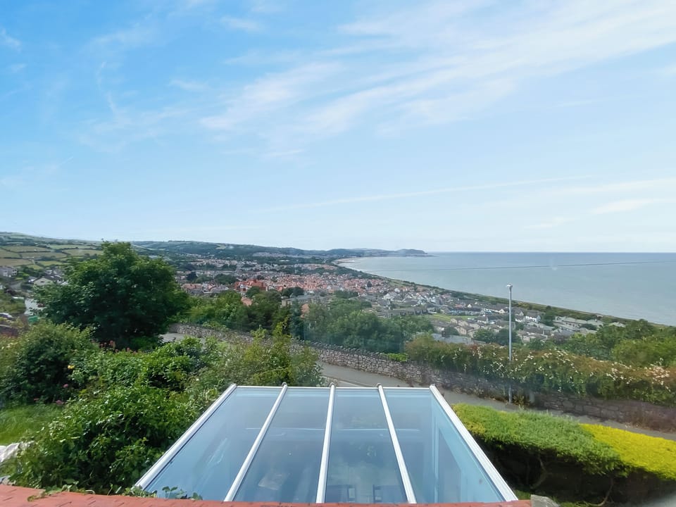 View | The Eyrie, Old Colwyn, near Colwyn Bay