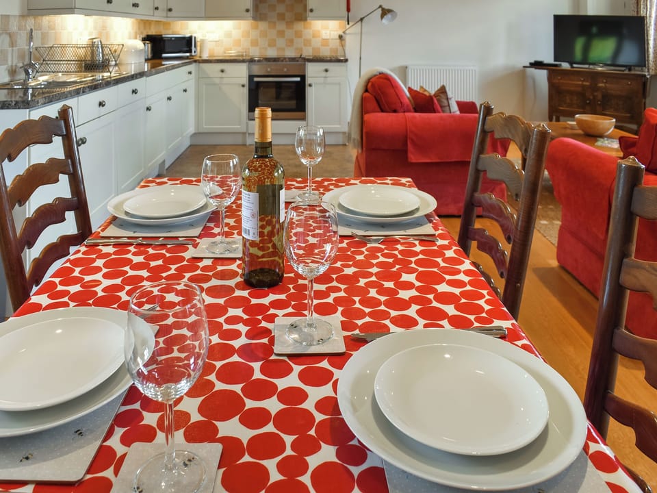 Dining Area | Bramble Cottage - Woodlands Farm, Somerton