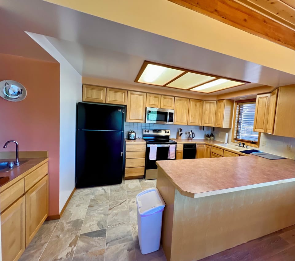 Fully equipped kitchen