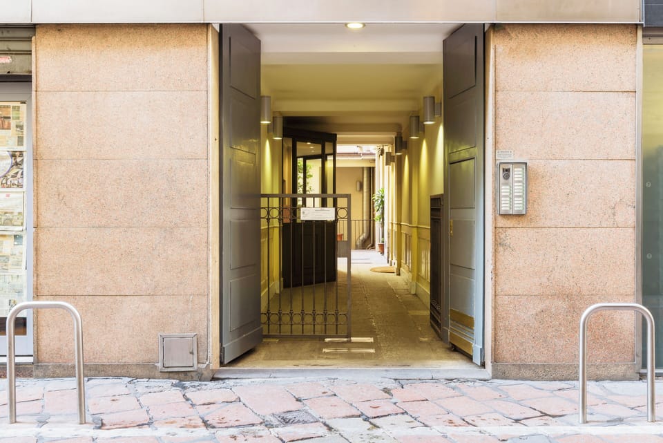 Building entrance
