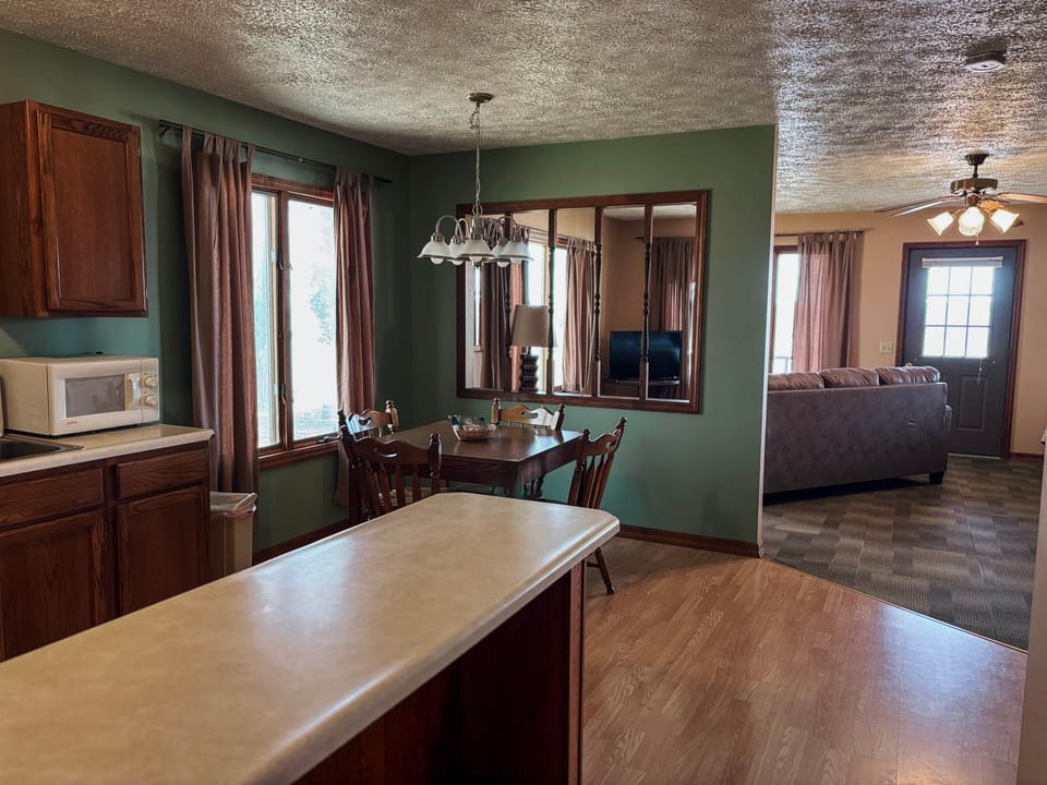 Kitchen into Living
