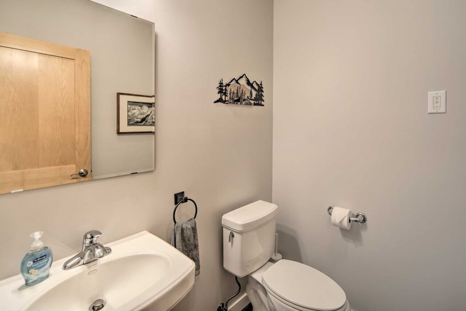 Main Floor Half Bath | Main Floor