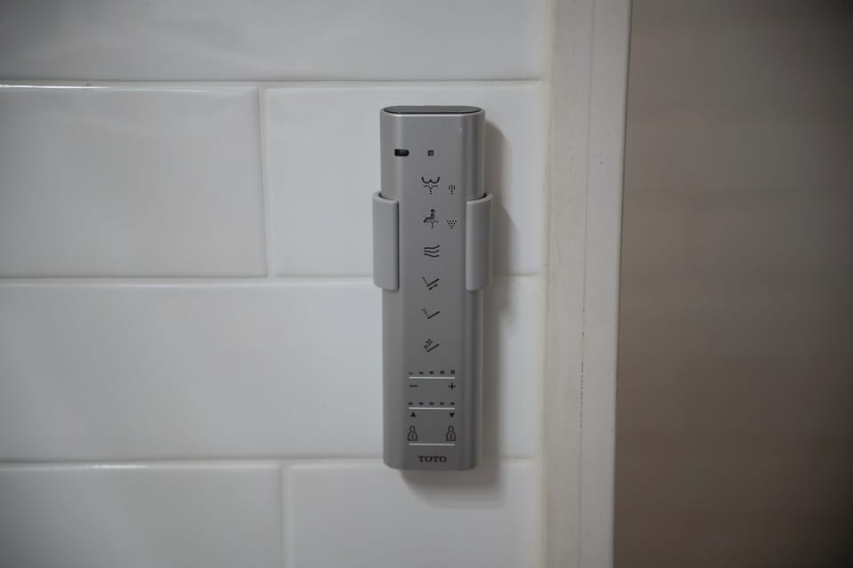 Remote control for Toto bidet