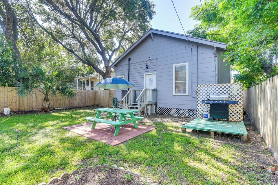 Exterior | Single-Story Home | Walk to Beach