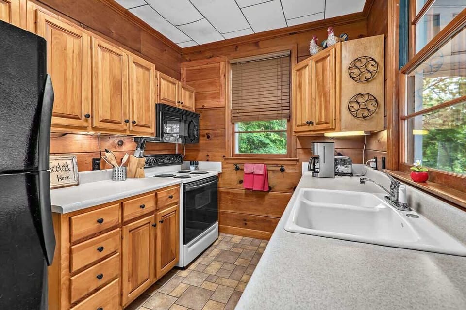 Stocked kitchen