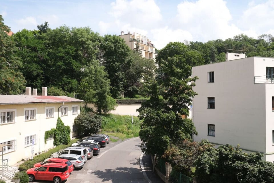 view from apartment