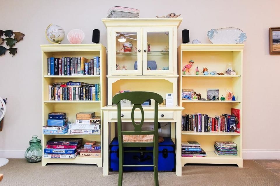 Desk and Bookcase Combo