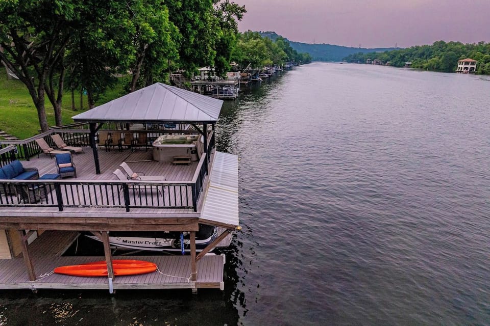 Boat Dock - Walker Luxury Vacation Rentals