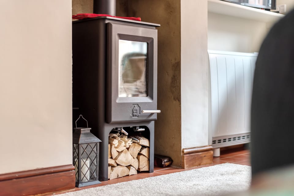 wood burning stove