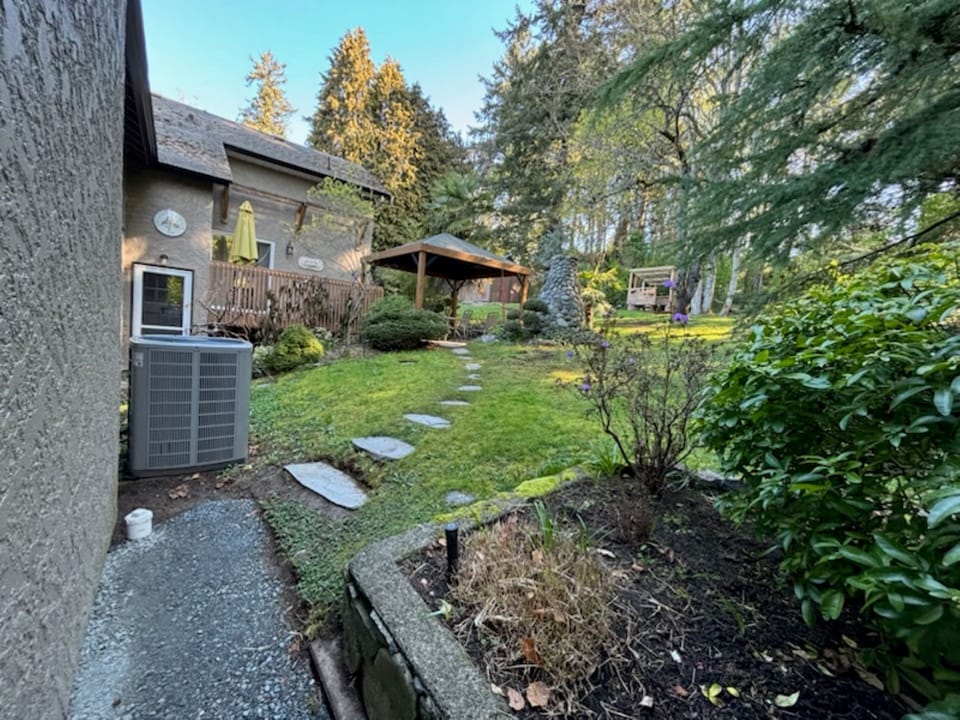 Pathway to back yard