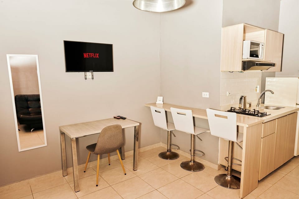 Dining area,TV and multimedia