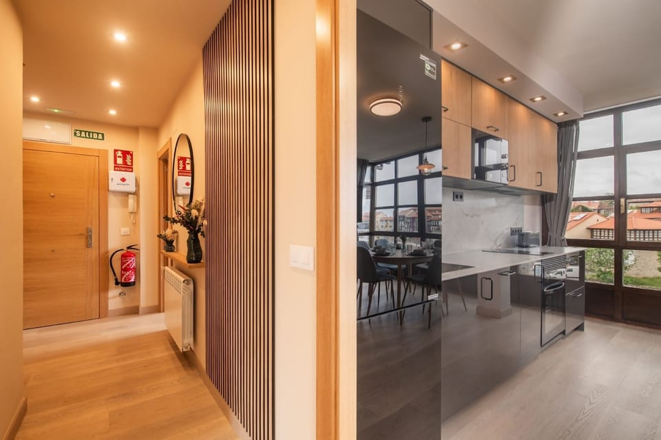 Kitchen or kitchenette,Sea view