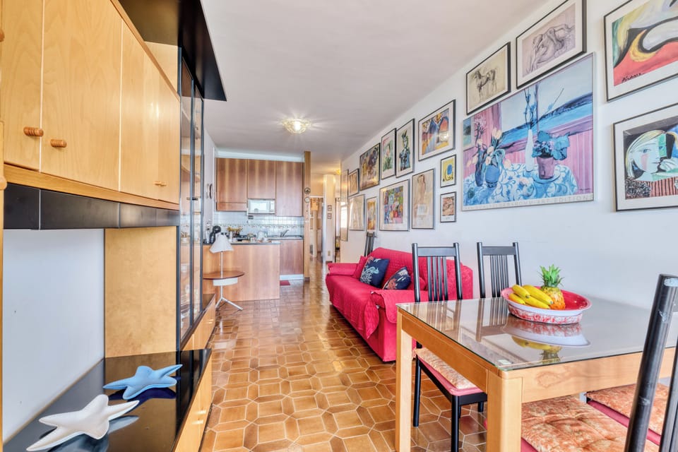 Living and dining room