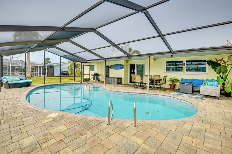 South Daytona Vacation Rental | 3BR | 2BA | Step-Free Entry | 1,484 Sq Ft